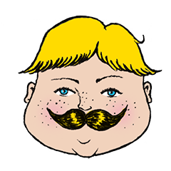 Mustache boy -normal ver.