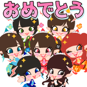 Dempa Akubigumi Sound Stickers