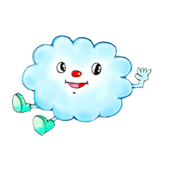 Cloud boy's everyday stickers