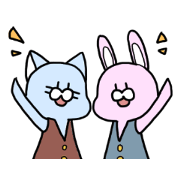 cats and rabbits