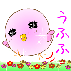 The pink chick that brings happiness