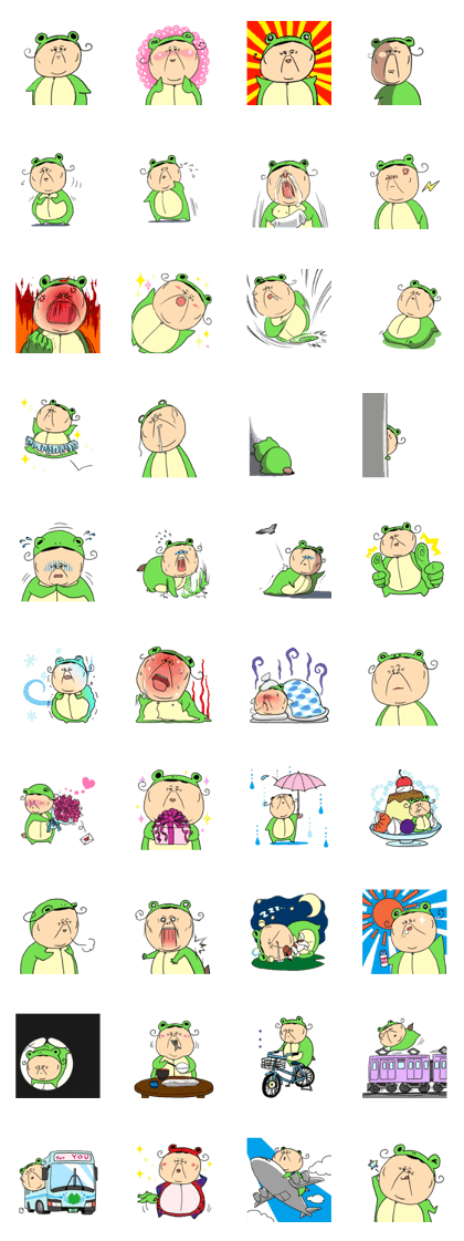 Grandmother frog and a brilliant