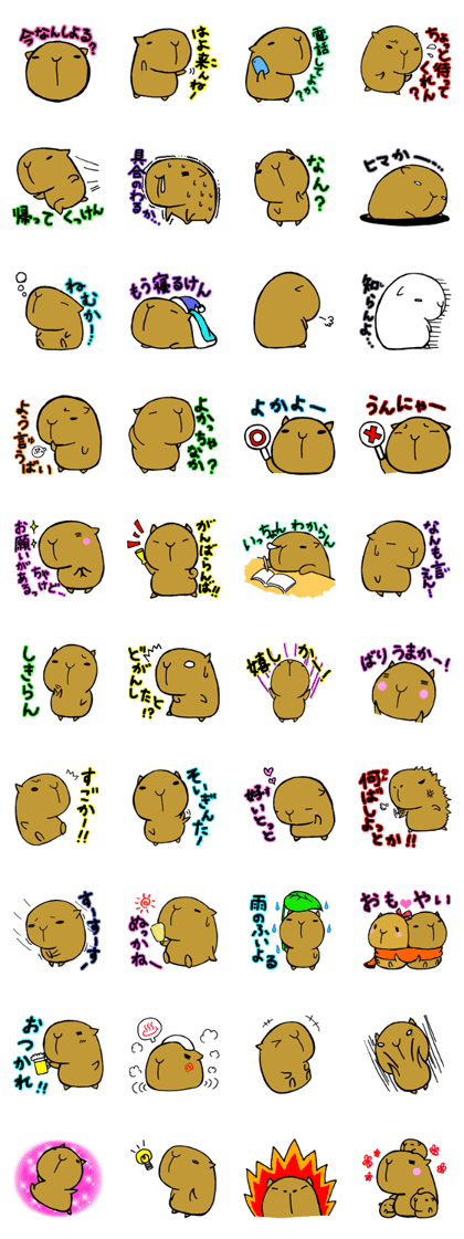 Nagasaki dialect of the capybara