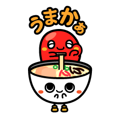 Hakata dialect character Sticker