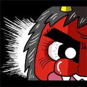 Sticker of the ogre