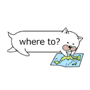 Cat with speech bubble 2