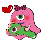 PINK MONSTER and GREEN MONSTER