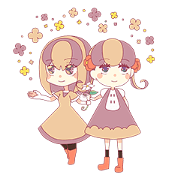 Colorful Happy Girls