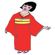 Kimono girls' happy life.