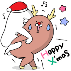 Yarukinashio Xmas Version Line Stickers Line Store Yarukinashio Xmas Version Line Stickers Line Store