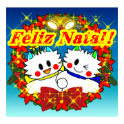 Pudding-chan kitten Xmas (Portuguese)