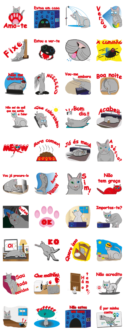 Mau's day to day Portuguese-Brazil