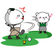 White Bear's "Golf Story" in Portuguese