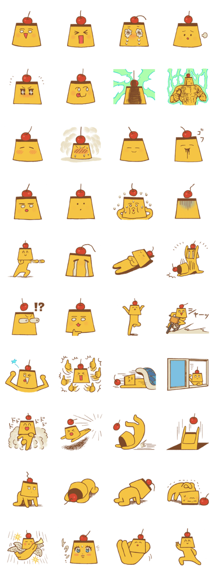 PURIN-KUN Stickers