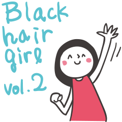 Black hair girl_meeting
