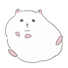 Cute hamster Haku