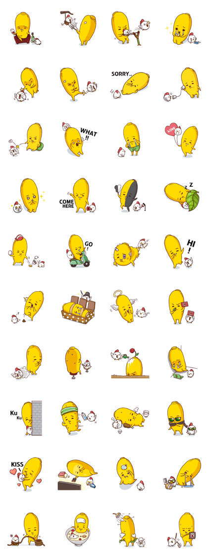 Gold Ginseng's happy life