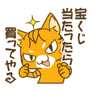 Get rich quick! Lottery Cat