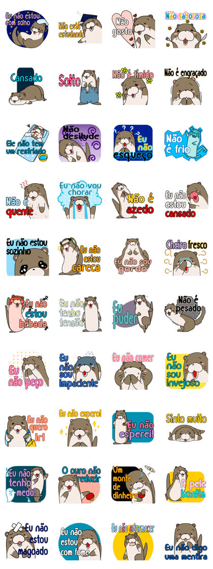A liar Otter(Portuguese)