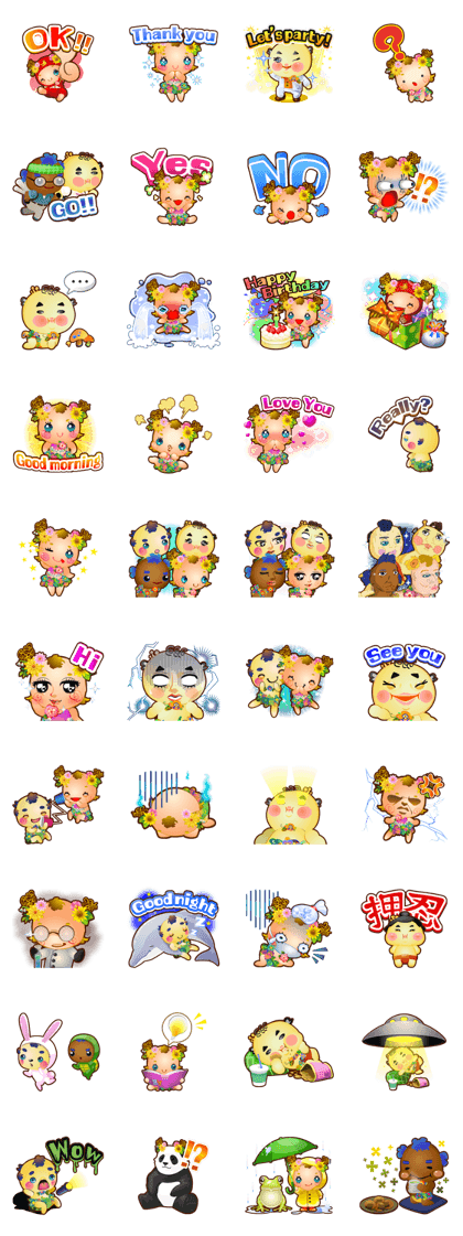 Happy Ningels Happy Sticker Vol. 1