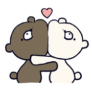 "Cookie" and "Vanilla" of the bear