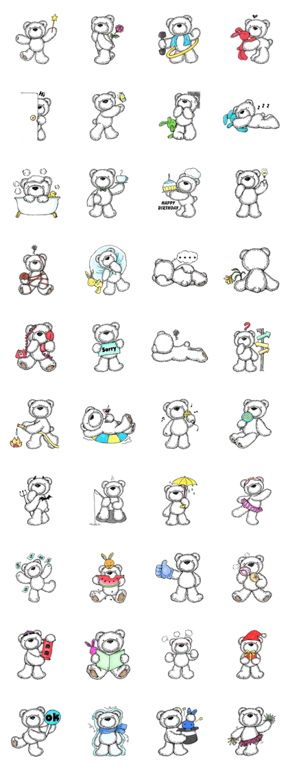 Cotton bear's life