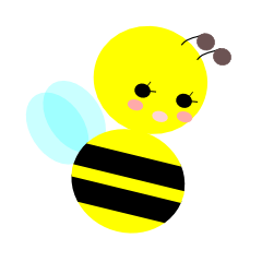 のんびりミツバチ