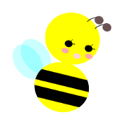 Bees leisurely