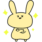 Usually expressive rabbit