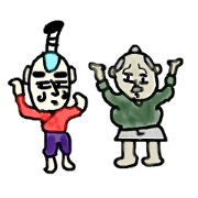 Japanese king and chief retainer 2