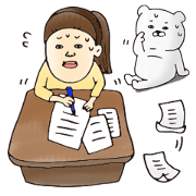 Busy time dedicated sticker