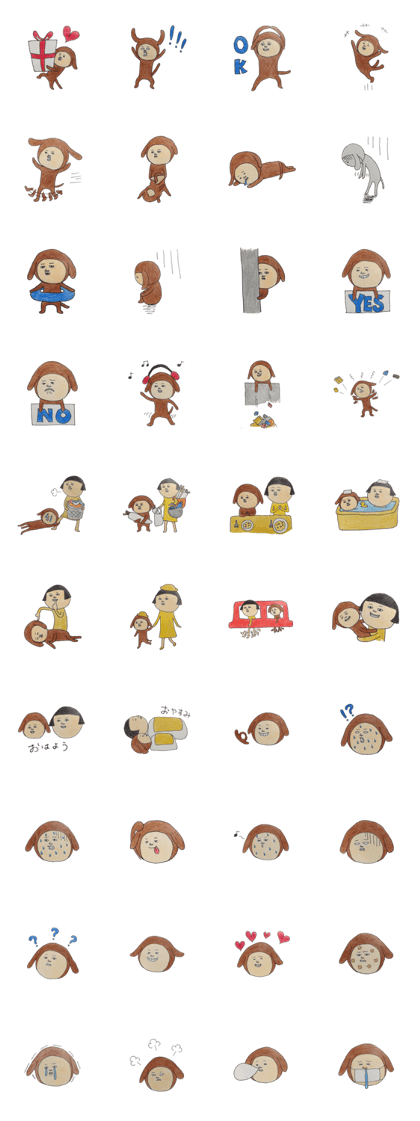 Mom&kids sticker