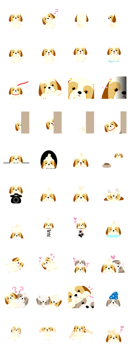 There is no character Shih Tzu