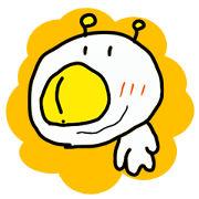 Fried egg Alien