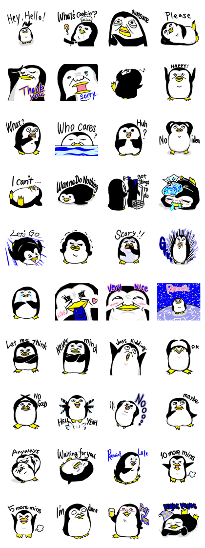 Sam the Penguin look-alike (ENG)