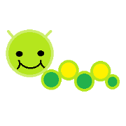 Cute cabbageworm