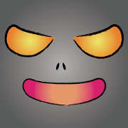 Grey alien Sticker