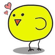 A chick "Goro chan"