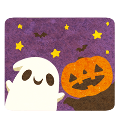 lovely ghost sticker(English ver)
