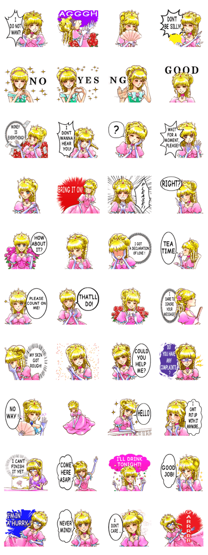 Comic style girl [ENG]