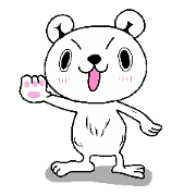 Guy's a polar bear