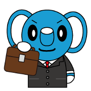 Aruzo-kun business Sticker