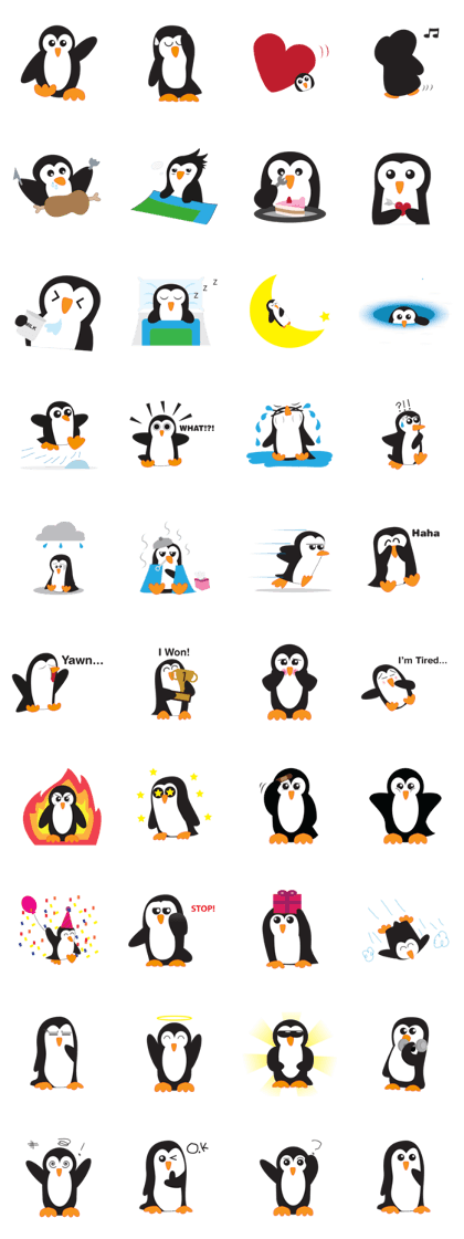 Mike - the penguin (EN)