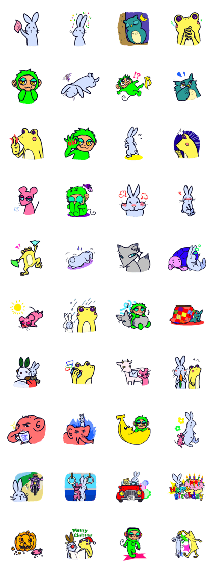 Dance with rabbit No.1