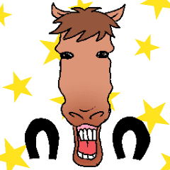 馬の顔スタンプ Line スタンプ Line Store 馬の顔スタンプ Line スタンプ Line Store