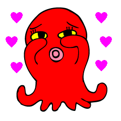 Cute girl octopus, taako 2