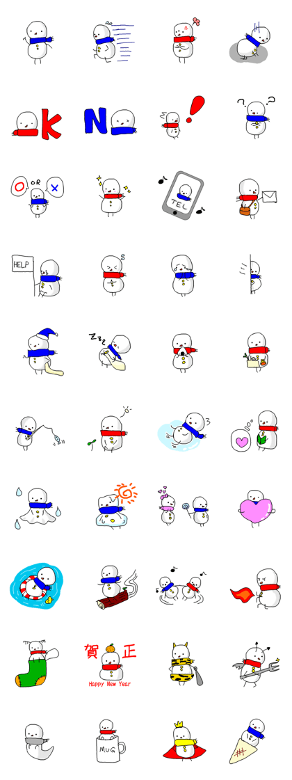 Funny Snowman