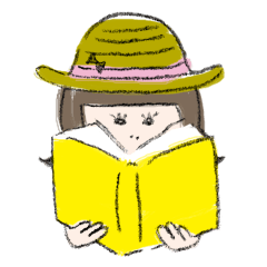 The girl with a hat