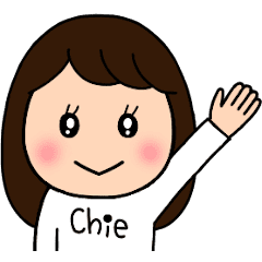 CHIE's sticker..