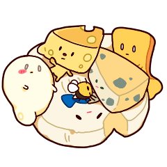 Mr. Cheese and his friends.